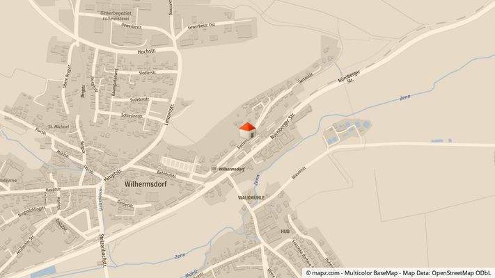 Geolyzer Kartenausschnitt