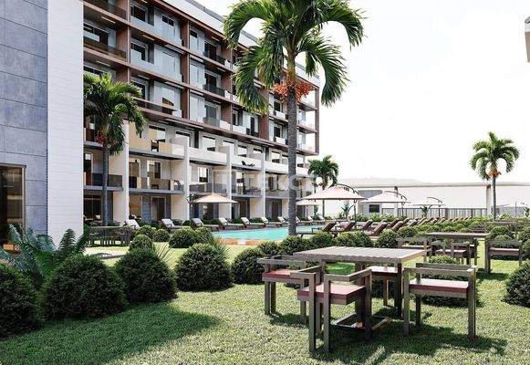 New Apartments for Sale with Mountain Views in Konyaaltı Antalya
