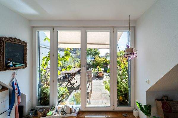 Zugang zur Dachterrasse