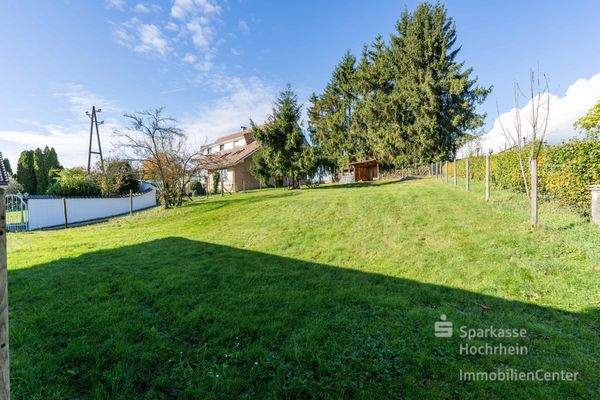 Bauplatz Südansicht