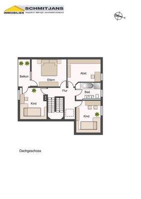 Grundriss Dachgeschoss