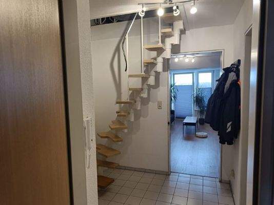 Treppe zum 3. Zimmer