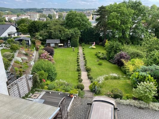 Toller Ausblick vom Obergeschoss