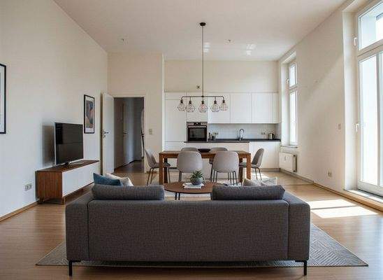 Wohn-Essbereich_KI_gerniert