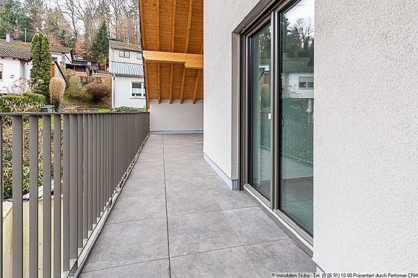 Terrassenzugang vom Schlafzimmer