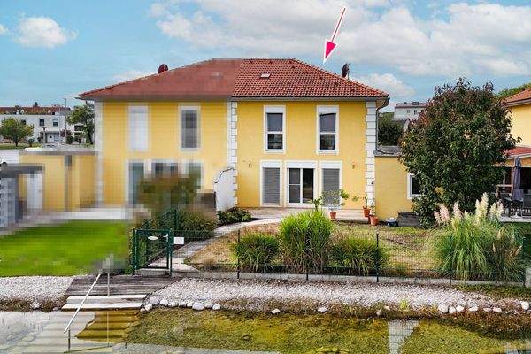 Ansicht Doppelhaushälfte