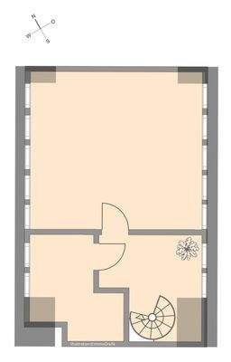 3. Dachgeschoss (Nebenräume, nicht zum dauerhaften Aufenthalt)