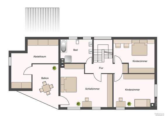 Grundriss Obergeschoss