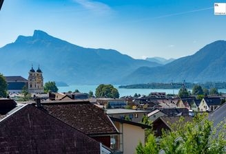 Toller Blick auf den Mondsee vom OG