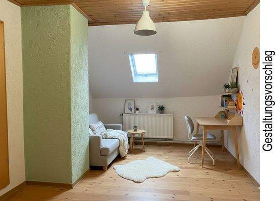 DG: Zimmer 1 - GESTALTUNGSVORSCHLAG