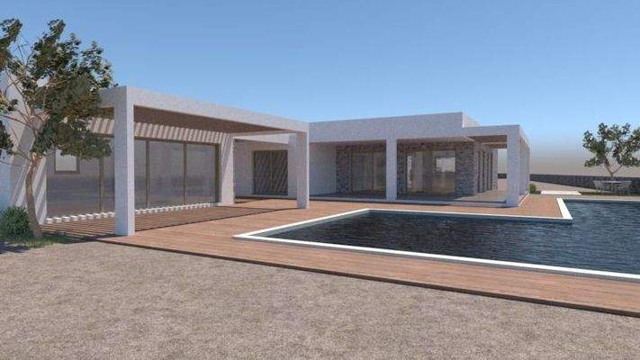 Kreta, Selles: Grundstück mit Meerblick zu verkaufen