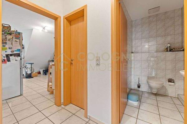 Abstellkammer u. Gäste-WC