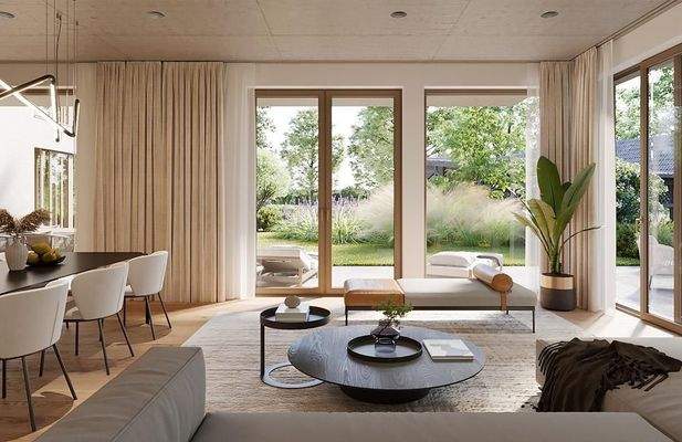 offener Wohn-,Ess-& Kochbereich