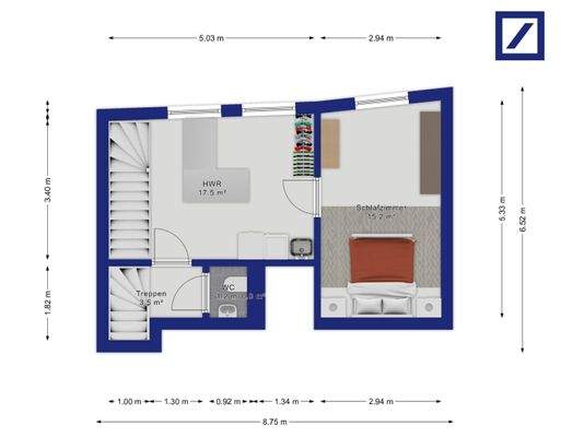 Obergeschoss Wohnung 1