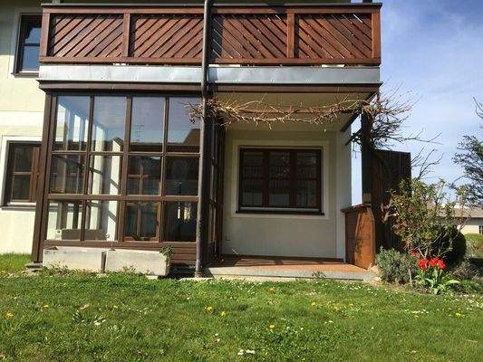 Außenansicht Terrasse&Wintergarten