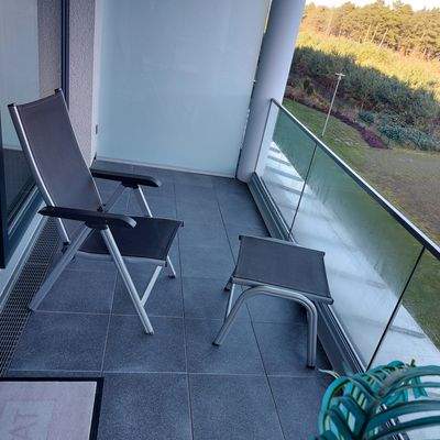 Balkon 2.OG auch hier mit dauerhaften Ostseeblick