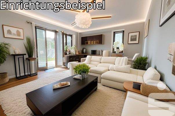 Wohnzimmer im Erdgeschoss