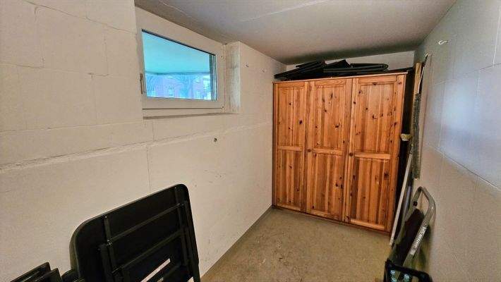 6 m² Abstellraum im Hochkeller