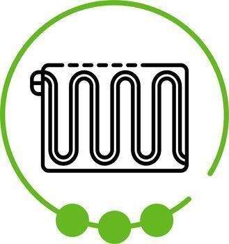 Inklusive Fußbodenheizung