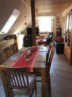 Hausansicht von Straße