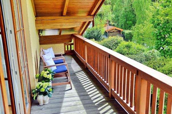 Balkon OG mit Blick ins Grüne