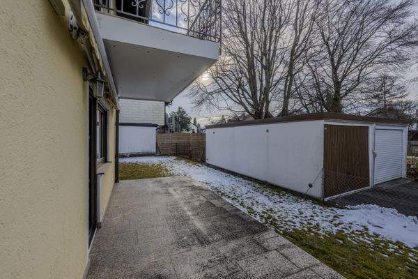 Blick von der Terrasse