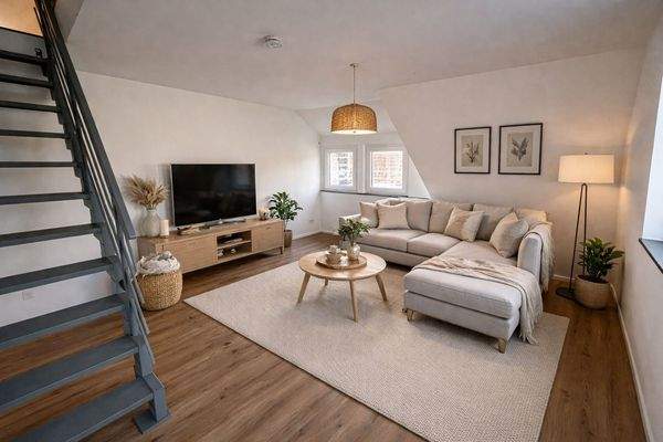 Wohnzimmer mit Homestaging