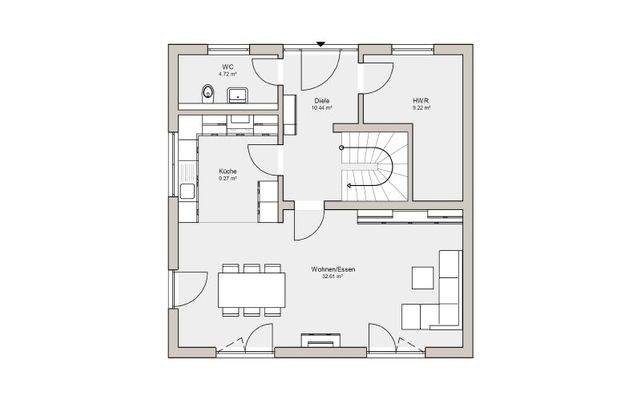 Grundriss Erdgeschoss