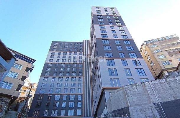 Flat in a New Project Near to Metro in İstanbul Kağıthane