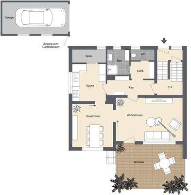 Grundriss Erdgeschoss