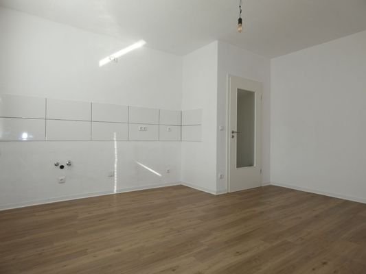 Beispielfoto Wohnraum mit Küchenzeile