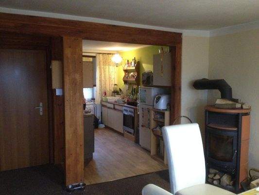 Blick in die Küche