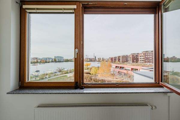 Blick Schlafzimmer Dachgeschoss