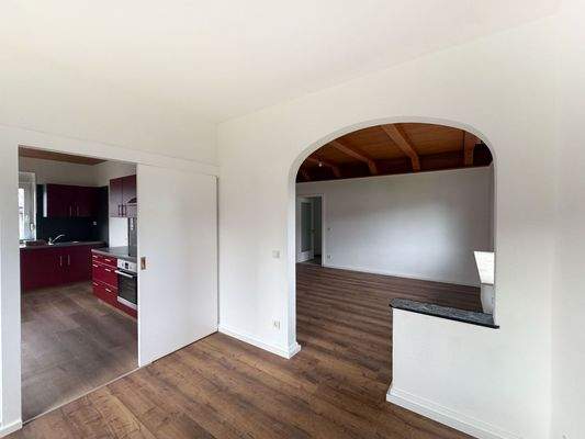 Küche, Esszimmer, Wohnzimmer