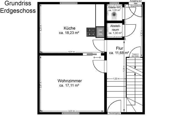 Grundriss Erdgeschoss