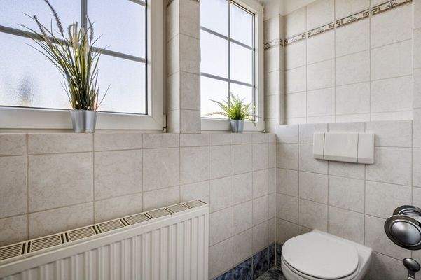 WC im Badezimmer