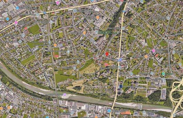 Infrastruktur Quelle Google Maps