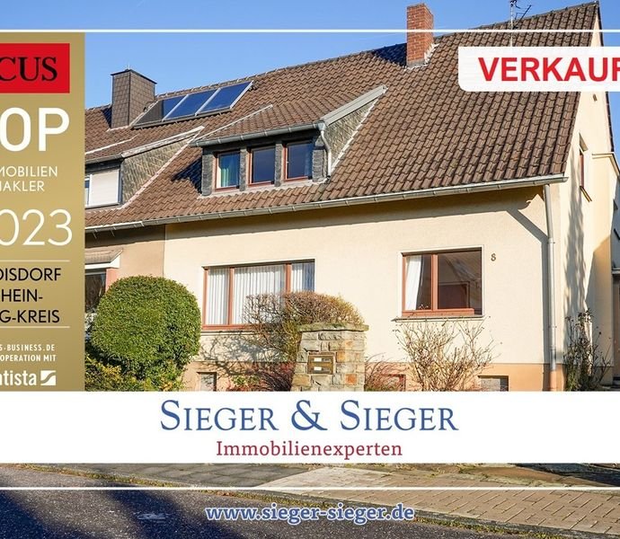 Schönes Zweifamilienhaus mit guter Raumaufteilung in ruhiger Lage von Troisdorf-Oberlar!