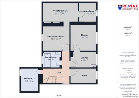 Grundriss Kellergeschoss