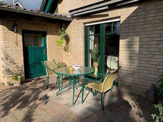 Sonne auf der Terrasse