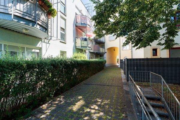 Objektzugang Innenhof