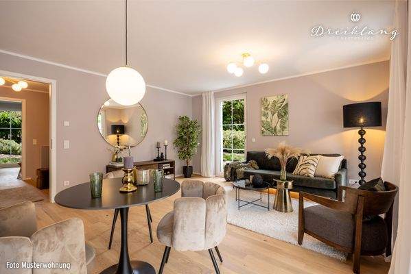 DREIKLANG - Foto Musterwohnung
