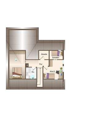 Grundriss DG (nicht maßstabsgetreu)