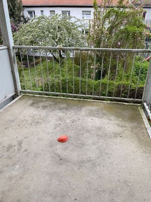 Balkon nach hinten raus am Schlafraum 1