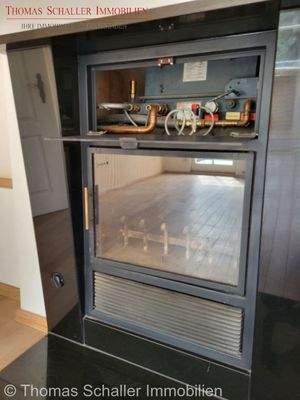 Kamin Einblick Technik 