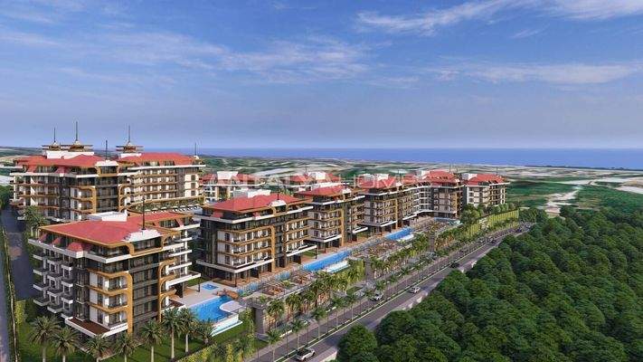 Well-Located Apartments with Unique Views in Alanya Kestel
