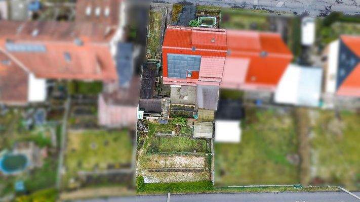 Vogelperspektive Grundstück