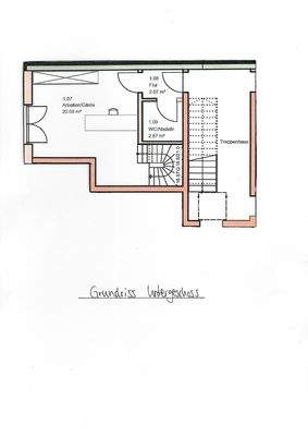 Grundriss Wohnung Untergeschoss
