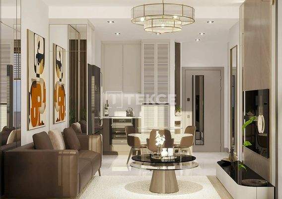 Apartments in a Mixed-Project with Pool in Ankara Sincan