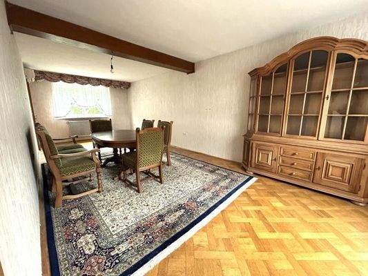 Ess-und Wohnzimmer im 1. Obergeschoss